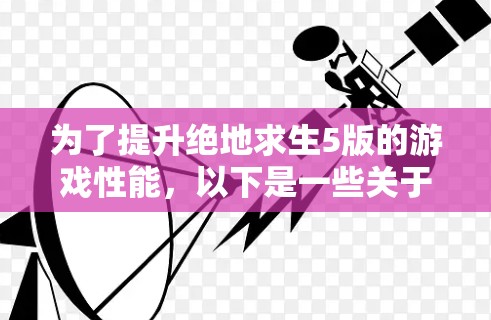 为了提升绝地求生5版的游戏性能，以下是一些关于GTA5加速器的建议和分析