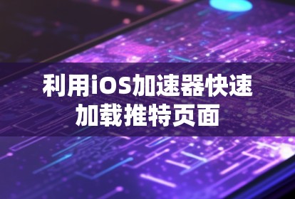 利用iOS加速器快速加载推特页面