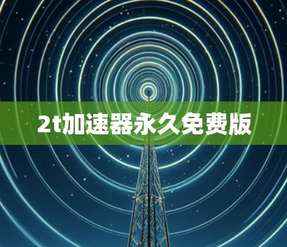 2t加速器永久免费版