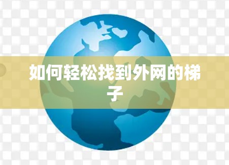 如何轻松找到外网的梯子