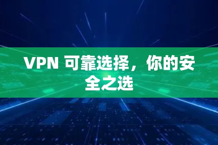 VPN 可靠选择，你的安全之选