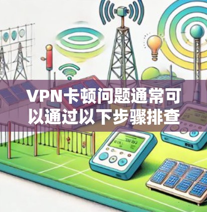 VPN卡顿问题通常可以通过以下步骤排查和解决 VPN卡顿问题通常可以通过以下步骤排查和解决