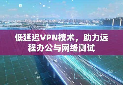 低延迟VPN技术，助力远程办公与网络测试