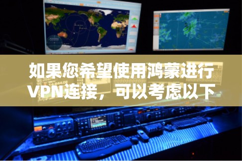 如果您希望使用鸿蒙进行VPN连接，可以考虑以下方法