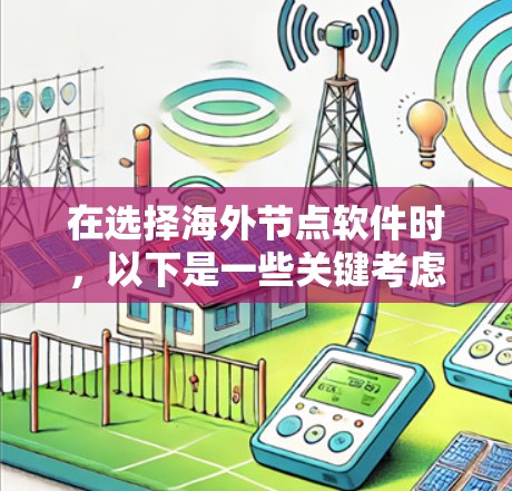 在选择海外节点软件时，以下是一些关键考虑因素