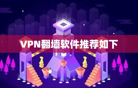 VPN翻墙软件推荐如下