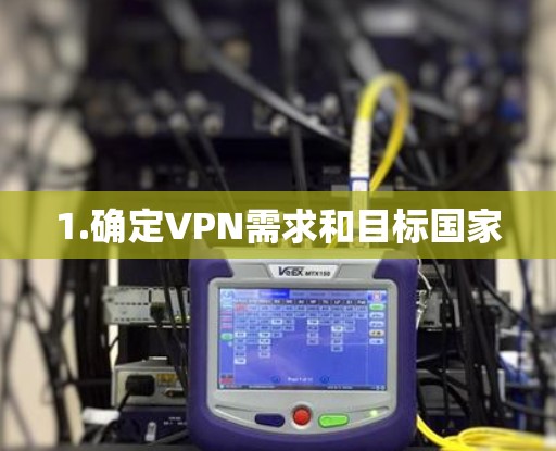 1.确定VPN需求和目标国家